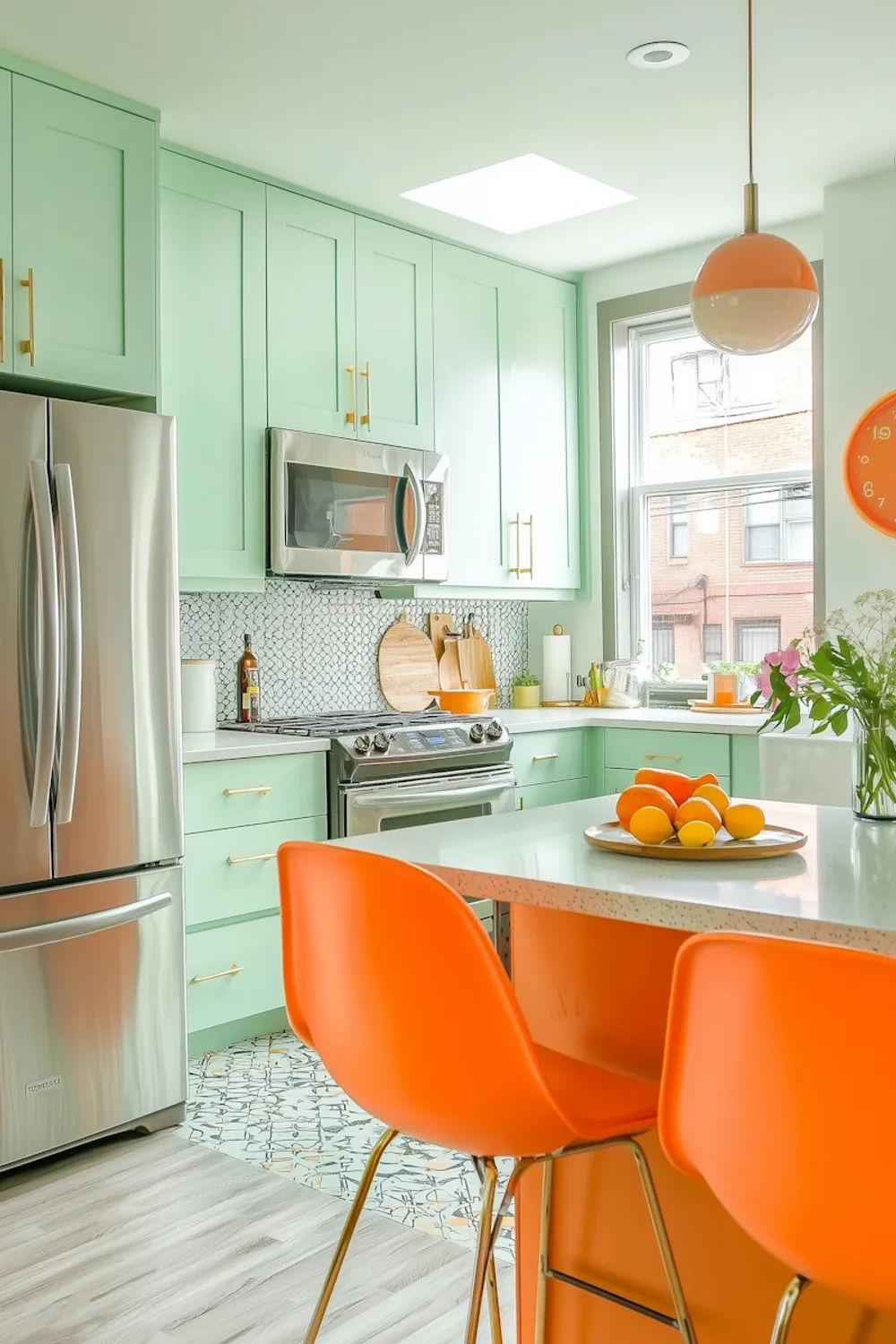 Pops of Citrus & Mint